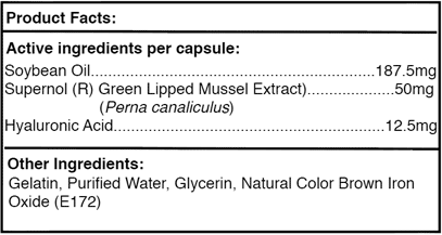 Flexerna Omega 3 Ingredients